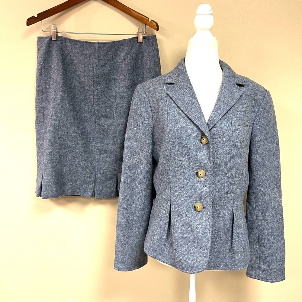 Talbots wool jacket and skirt suit.  Size 12P